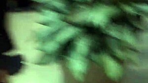 Hidden in the shop, she folds her ass for the voyeur