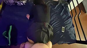 18 year old student gets bent over for anal after class