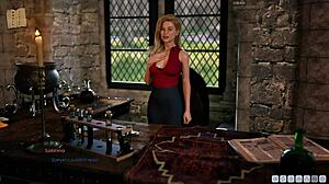 Lust Academy 38: Curvy Cutie In Fat Outfit Teases In 3D