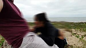 Anal Day At Beach With Voyeur Whores!