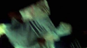 Hidden in the shop, she folds her ass for the voyeur