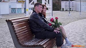 fresh busty redhead teen queenlin enjoys intimate moments