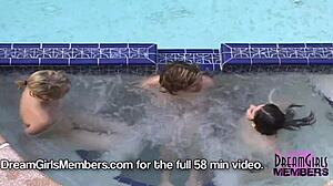 Naked Coeds At Spring Break Party