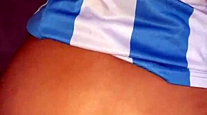 This homemade video shows me fucking my hot Argentine neighbor on the terrace as she cheats on her husband