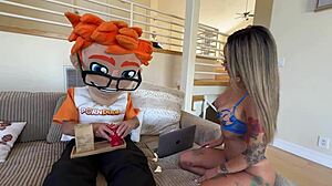 Lusty linda lan rides the porn dudes dick like a pro in wild casting couch session