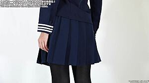 白いパンティフェティシに夢中！ もうやめられない！