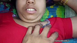 Desi indian bhabhi aishwarya gets hot and rough bedroom fuck by husband indian desi hindi bf 😍