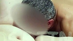 damn, husband licking wife's juicy pussy so good!