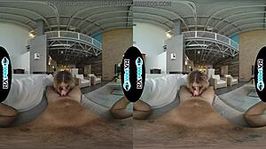 Allie addison boldly fucks horny landlord in vr