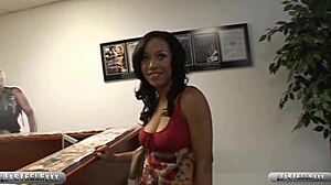 Lexington steele fills her mouth up misti love got a big bubble butt