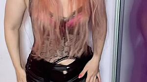 Mistress Goddess in Body Stockings Demands Financial Domination During Sensual Fucking