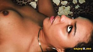 Selva Lapiedra, Brazilian star, offers tight holes to Jesus Reyes for hardcore action.