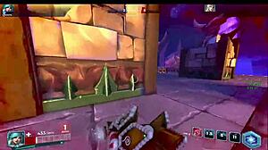 Lian gets anally fucked by witch in epic Paladins 1vs1, ends badly 😱