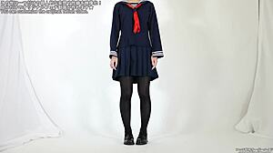 白いパンティフェティシに夢中！ もうやめられない！