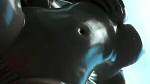 Tifa Lockhart Enjoys Shower Fun with Bent Over Doggystyle and Anal in Bathroom Fantasy