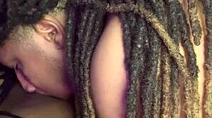 Wet pussy bent over for boyfriend's dick in missionary, spitting sloppy blowjob, cum in mouth!