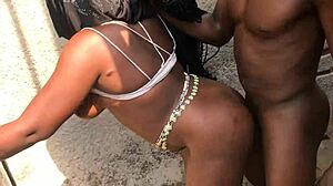 Bitch With Nice Boobs Banged Hard Outdoor