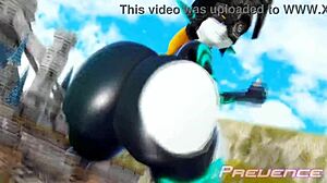 Teen Twerking With Toca Toca Moves!