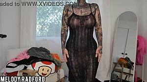 Video caliente de pareja latinos teen follando con lencería y corrida en boca