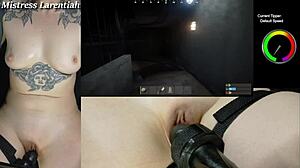 goth gamer girl masturbating naked?
