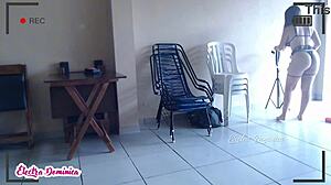 Waitress Works In Bar