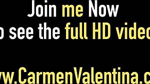 Чёрт, чёрное бельё Кармен Валентины зацепило меня на её кривых! 🔥