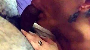Bree Aggressively Sucks on That Massive Black Cock