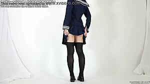 白いパンティフェティシに夢中！ もうやめられない！