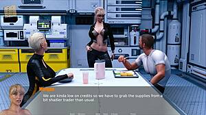 Exploring through spacetime 10 with big tits and exciting adventures