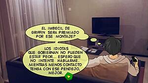 cassie cannons faces two mounds of trouble with monster cock fucking her big tits and ass.