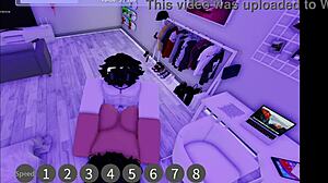 Fucking her in two different condominiums on Roblox?