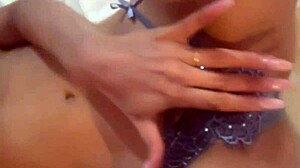 Rossmexicana Masturbates Intensely with New Lingerie from Teddy Bear