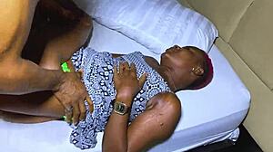 oh man that ebony ass in miniskirt looks so curvy and british with interracial friend