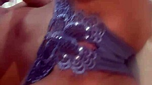 Rossmexicana Masturbates Intensely with New Lingerie from Teddy Bear