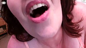 Big Ass American Gets Humiliation With Dildo Riding And Dirty Talk Orgasms