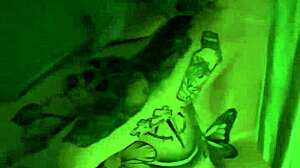 She fucked deliciously her wet little pussy with big cock orgasm