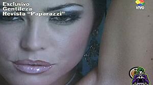 Pamela david faces paparazzi in remastered argentinian milf scene