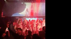 Pornstars Rip Clothes and Dance in Thongs, Feeling the Heat of the Stage