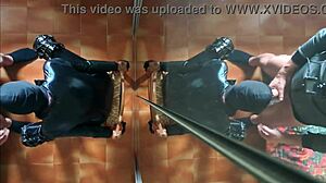 Chairtied Amateur Gags On Big Cock