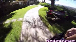 Pov Teen Fuck For Cash Outdoor With Ass