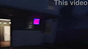 Female pegging in house party game?