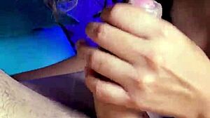 Mamando la verga de el amigo de mi novio daniel tiene un pene enorme babe slut big cock sexy sucking amateurs cock monster cock blowjob latina