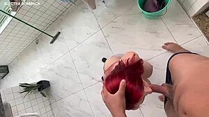 Maid Cleans House with Dick in Mouth Very Slutty POV