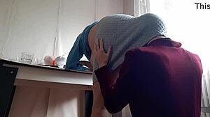 I lick my milf boss's ass for a long time for a promotion?