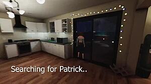 Female pegging in house party game?