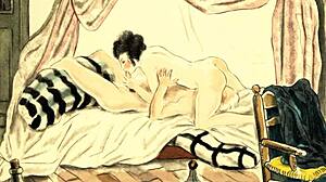 vintage erotic art collection