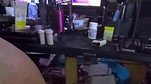 kandy kane, a chubby housewife in amateur homemade scenes