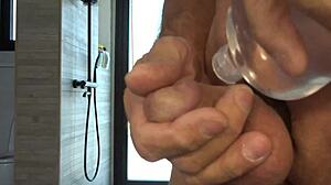 Small Dick Play with Oil Gets Wild