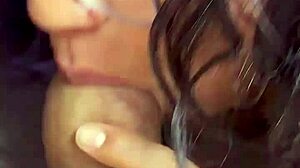 Mamando la verga de el amigo de mi novio daniel tiene un pene enorme babe slut big cock sexy sucking amateurs cock monster cock blowjob latina