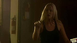 Blonde hottie rewards firefighter by letting him rail her bubble butt hard